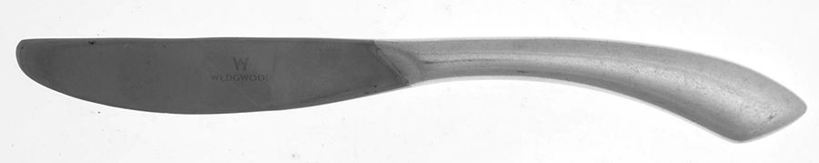 Reflections (Silverplate) Flat Handle Butter Spreader by Wedgwood Silver-1