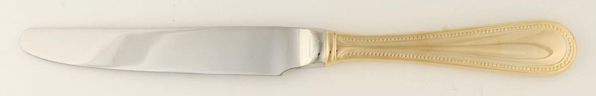 Continental Bead (Gold Electroplate) New French Hollow Knife by Wallace Silver-1