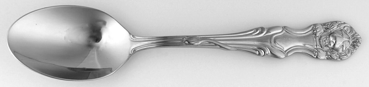Lion (Stainless) Place/Oval Soup Spoon by Wallace Silver-1
