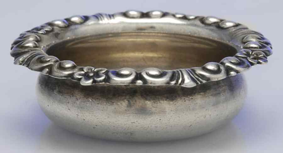 3674 (Sterling, Hollowware) Open Salt Individual by Whiting Manf Co-1