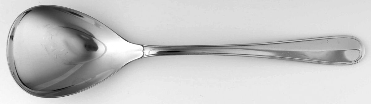 WMF163 (Stainless) Solid Salad Serving Spoon by WMF Flatware-1