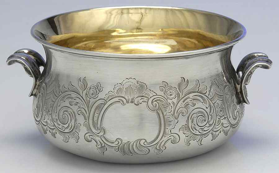 WKR1 (Sterling, Hollowware) 4" Round Bowl by William Ker Reid-1