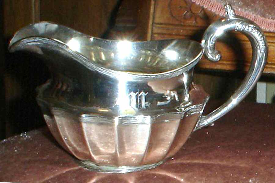 1258 (Sterling, Hollowware) Creamer by Whiting Manf Co-1