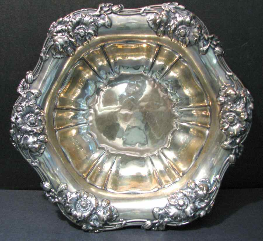 1135 (Sterling, Hollowware) Sterling Centerpiece Bowl by Wallace Silver-1