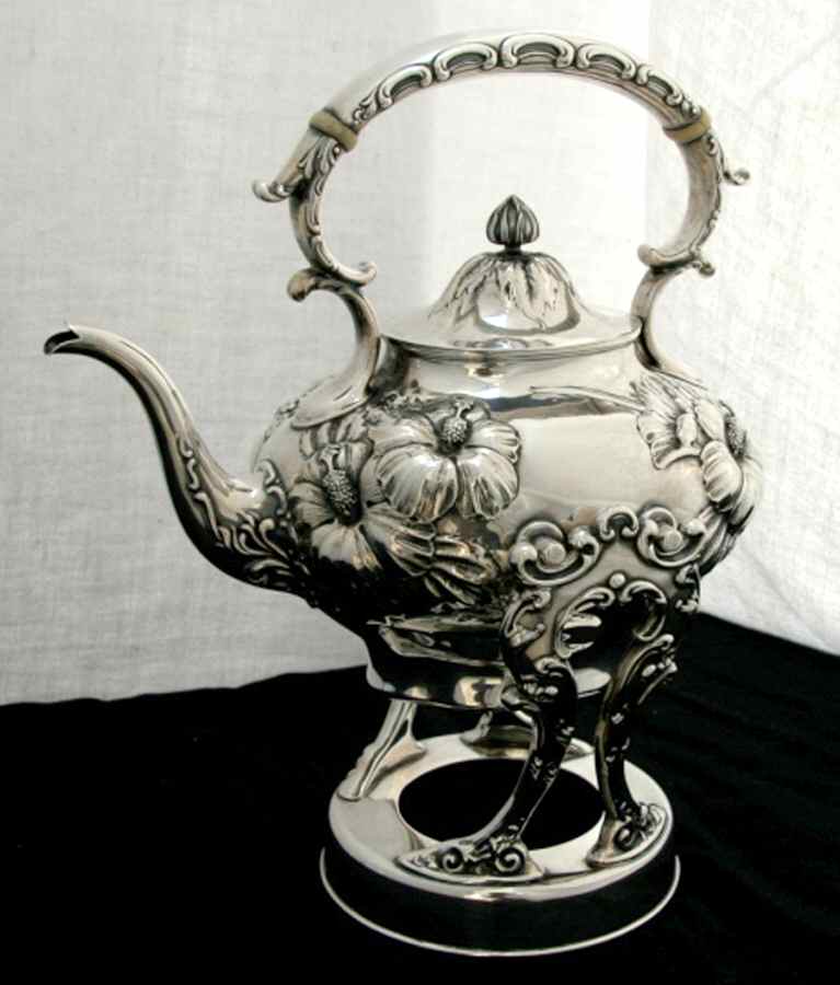 6545 (Sterling, Hollowware) Coffee Pot by Whiting Manf Co-1