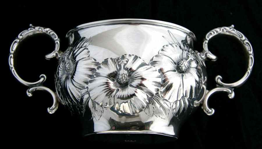 6545 (Sterling, Hollowware) Waste Bowl by Whiting Manf Co-1