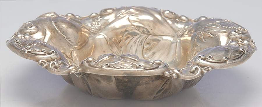 6545 (Sterling, Hollowware) 5" Bon Bon Bowl by Whiting Manf Co-1