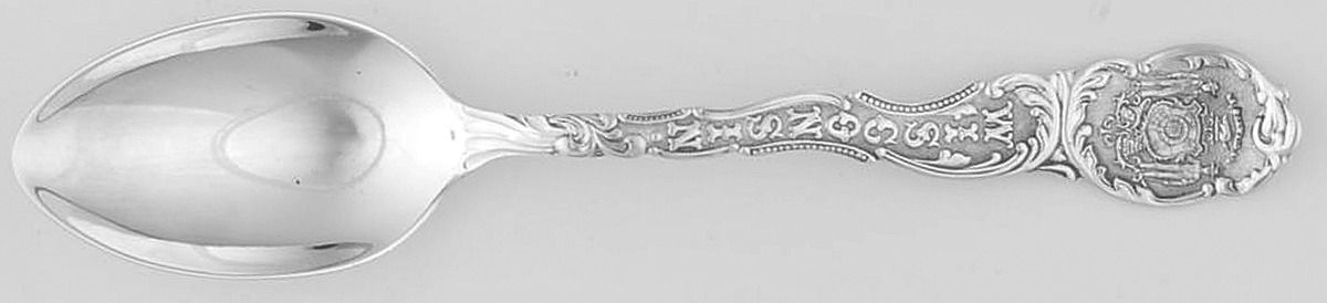 States & Cities Souvenir Spoons(Sterling) Wisconsin Teaspoon by Wendell-1