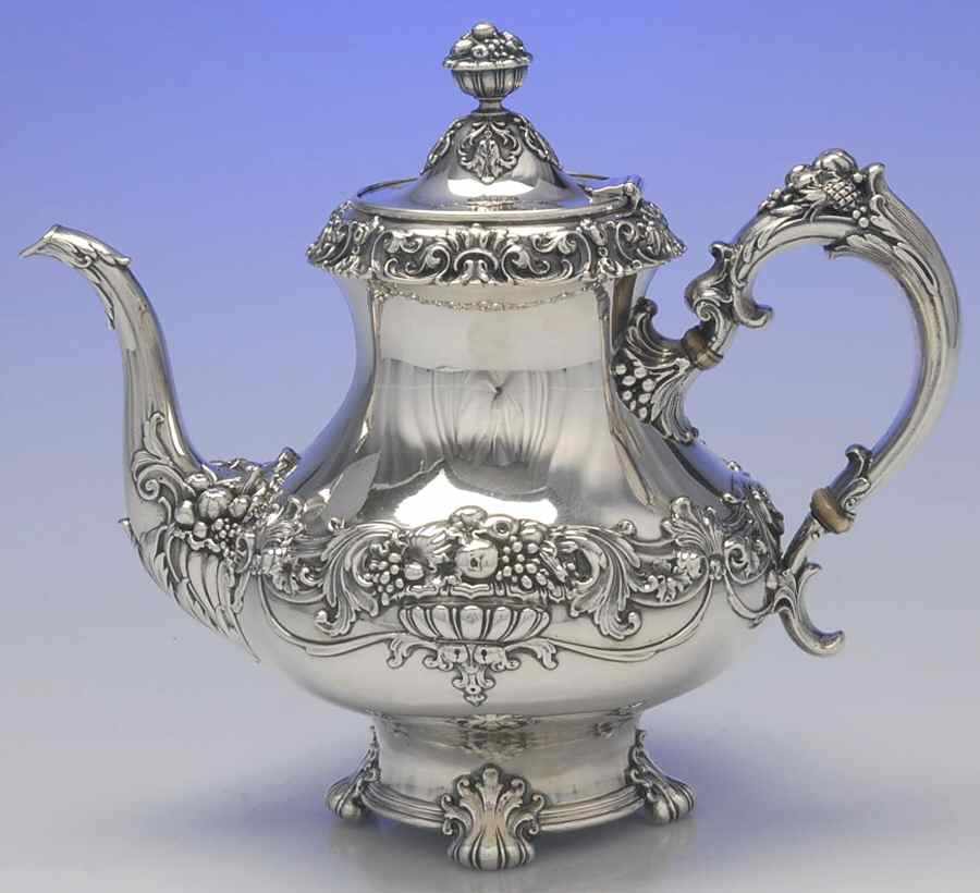 1171 (Sterling, Hollowware) Coffee Pot by Whiting Manf Co-1