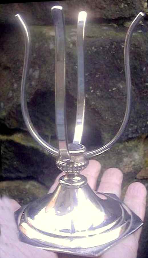 1464 (Silverplate, Hollowware) Soda Bottle Holder by Wilcox Silverplate-1