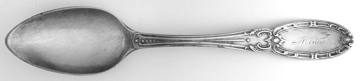 WGO7 (COIN) Teaspoon by William Gale & Son-1