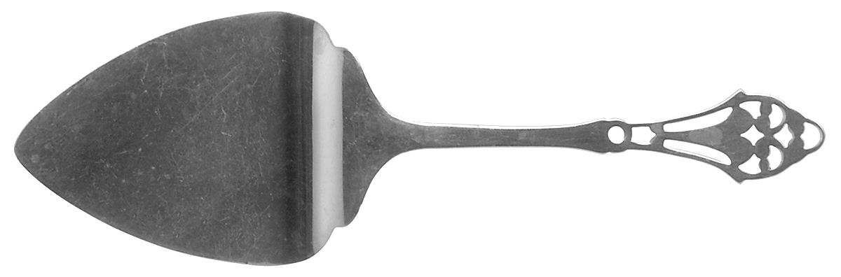 Pierced Handle Series (Sterling) Solid Petite Server by Webster Co-1