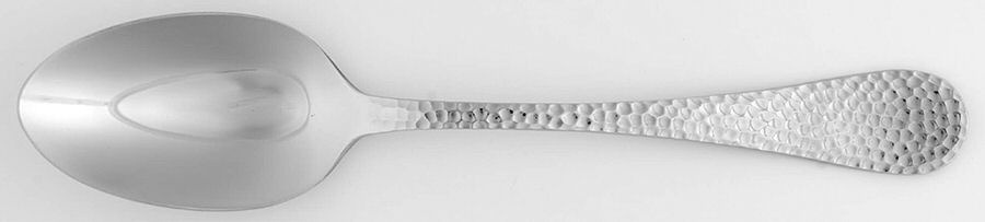 Hammered (Stainless) Tablespoon (Serving Spoon) by Wallace Silver-1