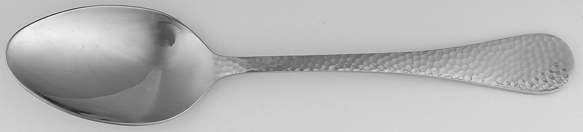 Hammered (Stainless) Tablespoon (Serving Spoon) by Wallace Silver-1