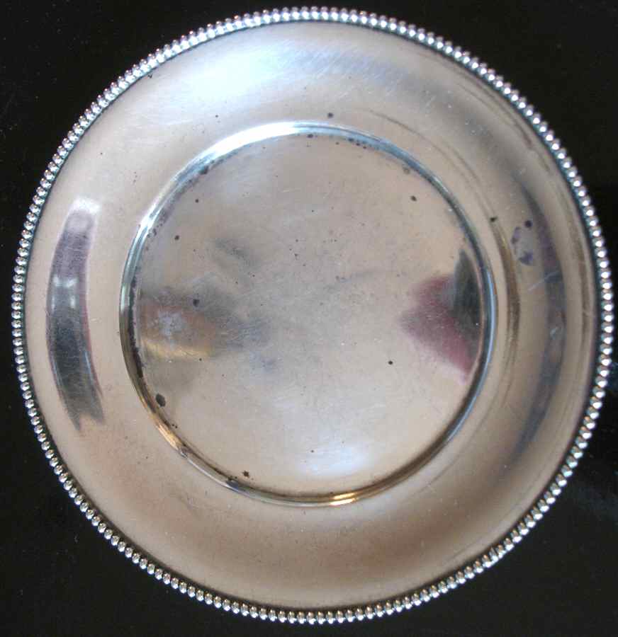 545 (Sterling, Hollowware) Butter Pat by Wallace Silver-1