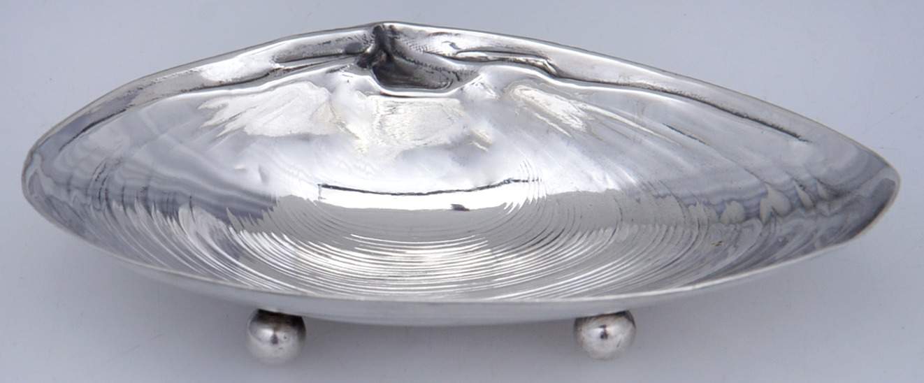 393 (Sterling, Hollowware) Nut Dish by Wallace Silver-1