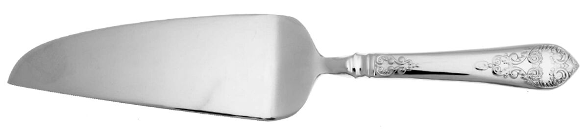 Hotel Lux (Stainless) Pie and Cake Server with Stainless Blade HC by Wallace Silver-1