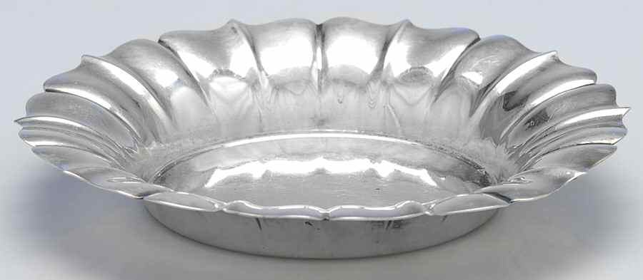 215 (Sterling, Hollowware) Sterling Bon Bon Bowl by Wallace Silver-1