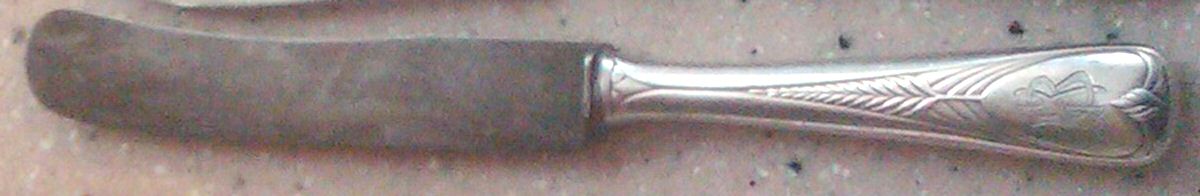 WMF170 (90, Silverplate) Hollow Handle Master Butter Knife by WMF Flatware-1