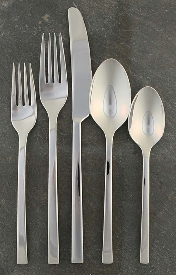 Polished (Stainless) 5 Piece Place Setting by Wedgwood Silver-1
