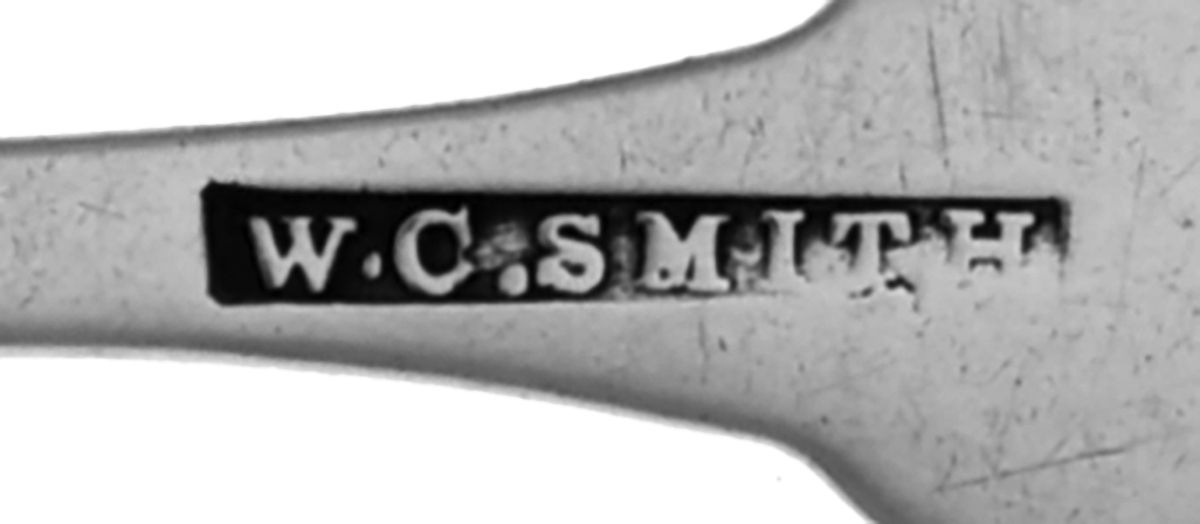 Coin Silver Flatware Teaspoon by W. C. Smith-3