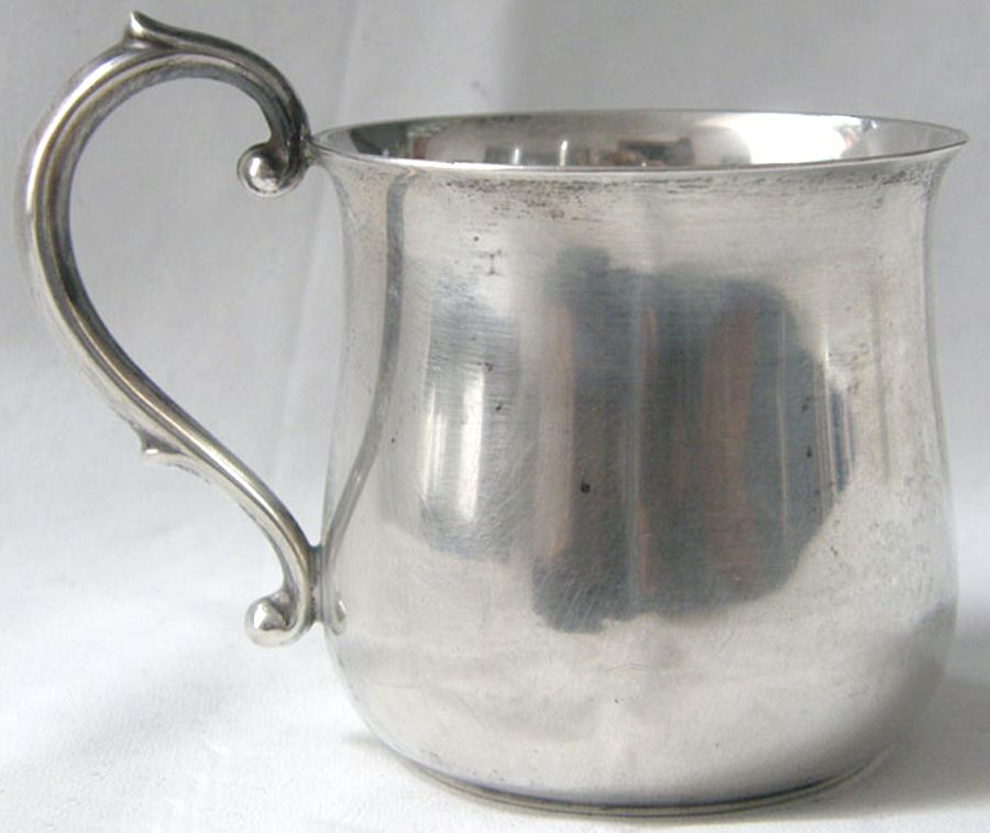 4644 (Sterling, Hollowware) Baby Cup by Webster Co-1