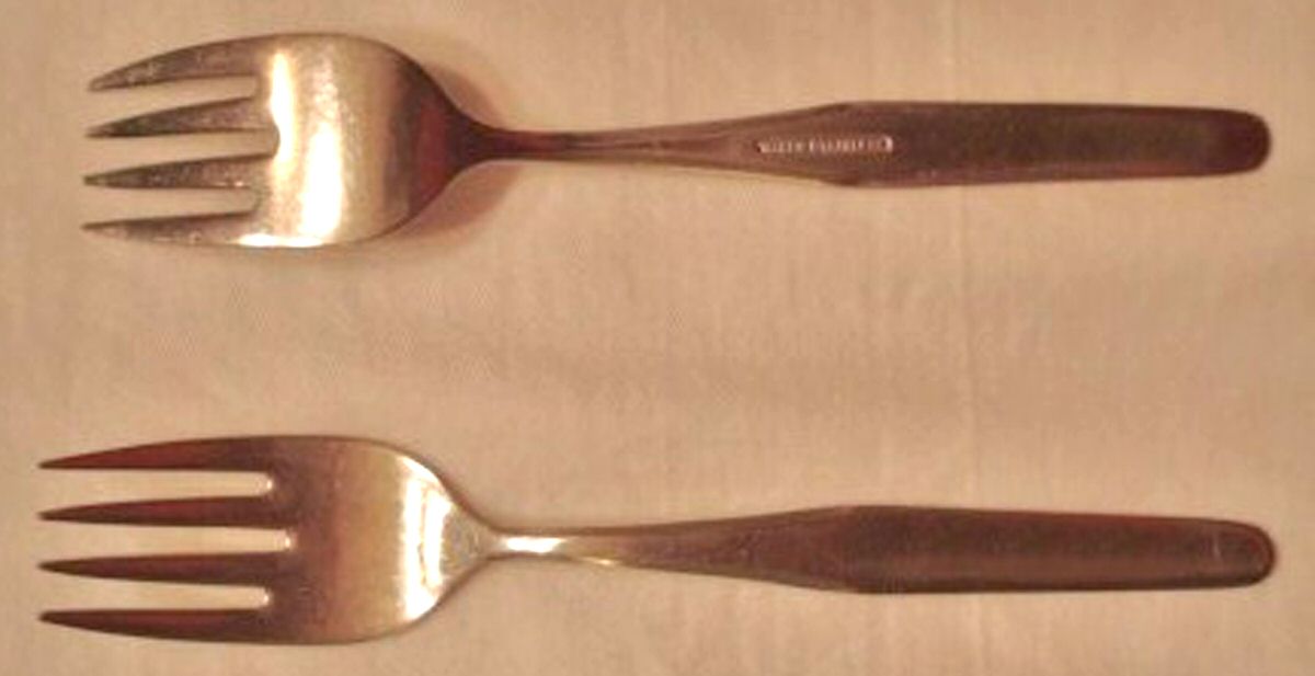 WCO 6 (Stainless) Individual Salad Fork by Walco-1