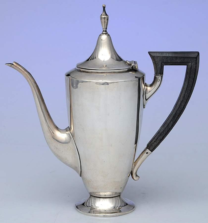 P525 (Sterling, Hollowware) Mini Coffee Pot by Watrous-1