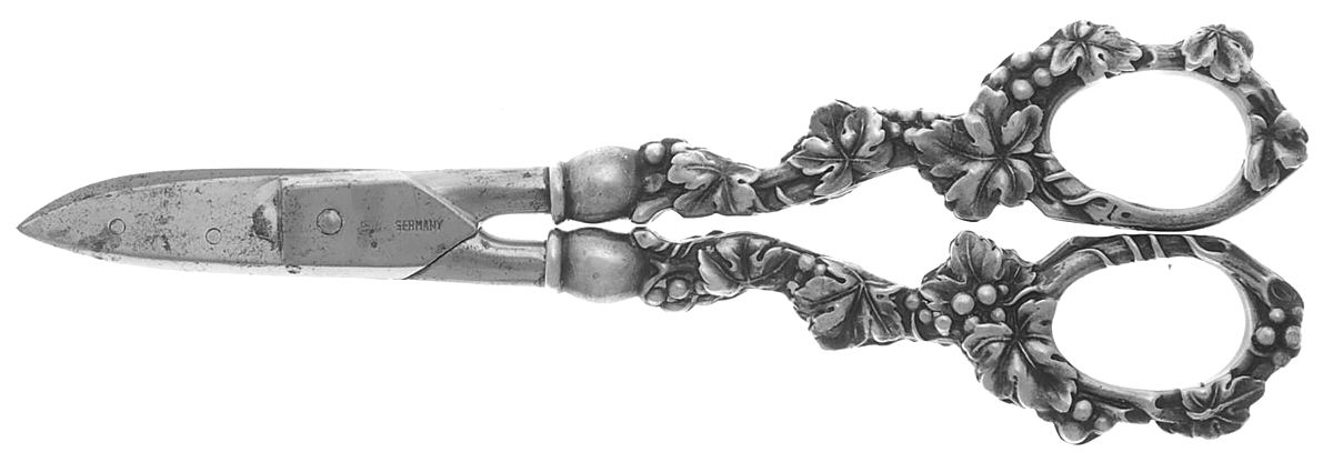 1721 (Sterling) Grape Shears with Hollow Handle by Whiting Manf Co-1