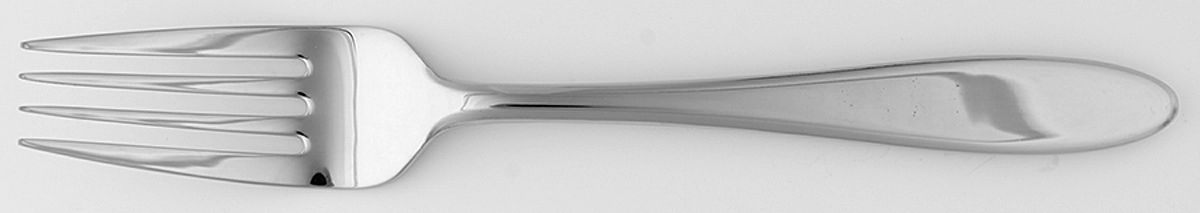 Claremont (Stainless) Large Solid Cold Meat Serving Fork by Wedgwood Silver-1