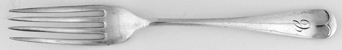 WKL26 (Silverplate) Monogram Fork by Walker & Hall-1