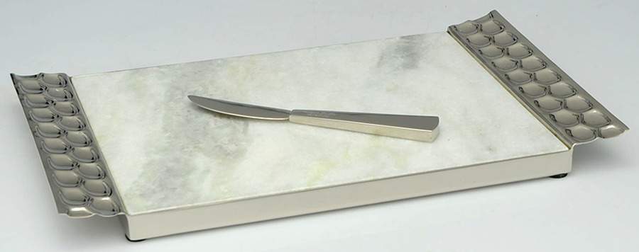 Atelier (Metal, Hollowware) Cheese Board & Knife Set by Waterford-1