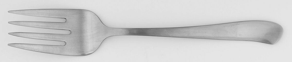 WCO7 (Stainless) Medium Solid Cold Meat Serving Fork by Walco-1