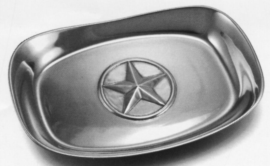 Lone Star (Armetale, Hollowware) 10" Bread Tray by Wilton Armetale-1