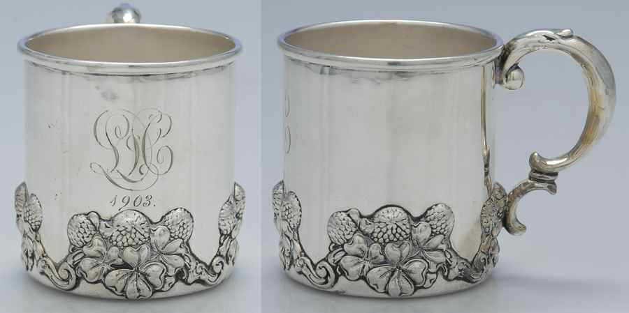 1538 (Sterling, Hollowware) Cup by Woodside Sterling Co-1