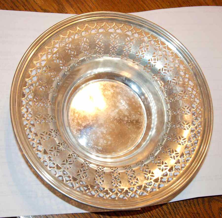 2953 (Sterling, Hollowware) 10" Round Bowl by Whiting Manf Co-1