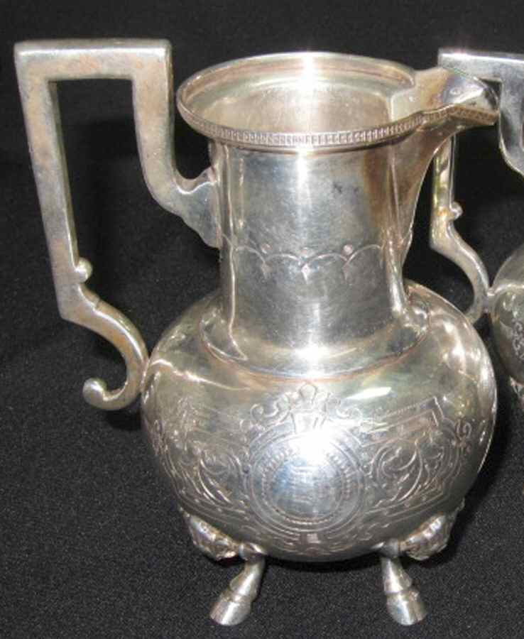 666 (Silverplate, Hollowware) Creamer by Wilcox Silverplate-1