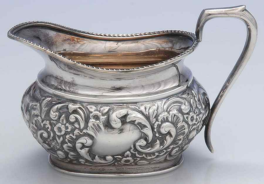 E1705 (Silverplate, Hollowware) Creamer by Wallace Silver-1