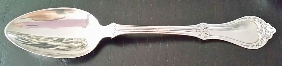 WTV4 (Sterling) Teaspoon by John L Westervelt-1