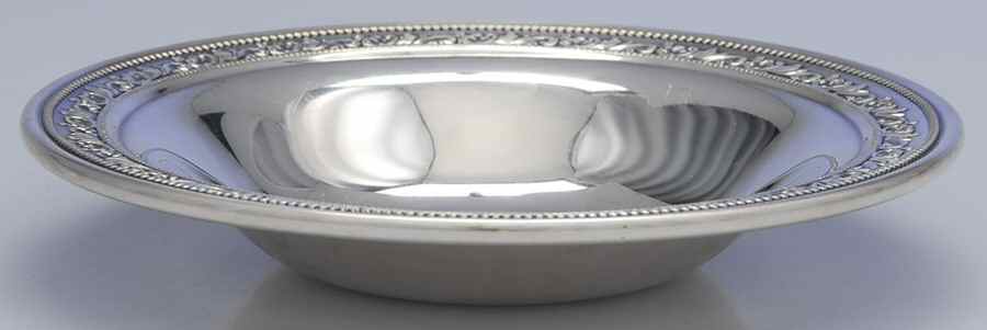 5103 (Silverplate, Hollowware) 6" Bon Bon Bowl by Wallace Silver-1