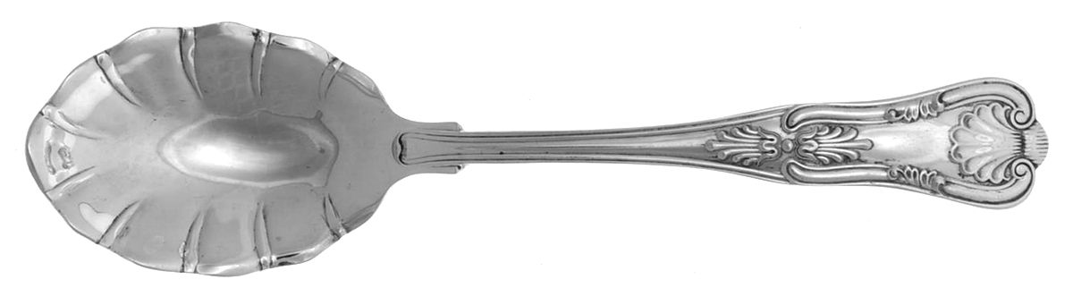 WAS224 (Sterling) Sugar Shell Spoon by Wallace Silver-1