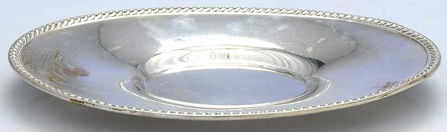 N26 (Sterling, Hollowware) Underplate for Gravy Boat by Watson-1