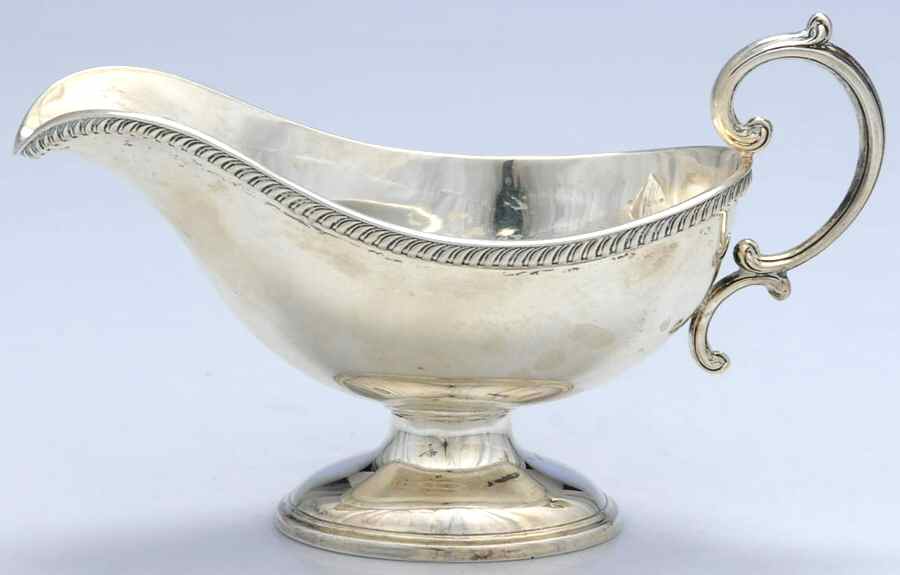 N26 (Sterling, Hollowware) Gravy Boat No Underplate by Watson-1