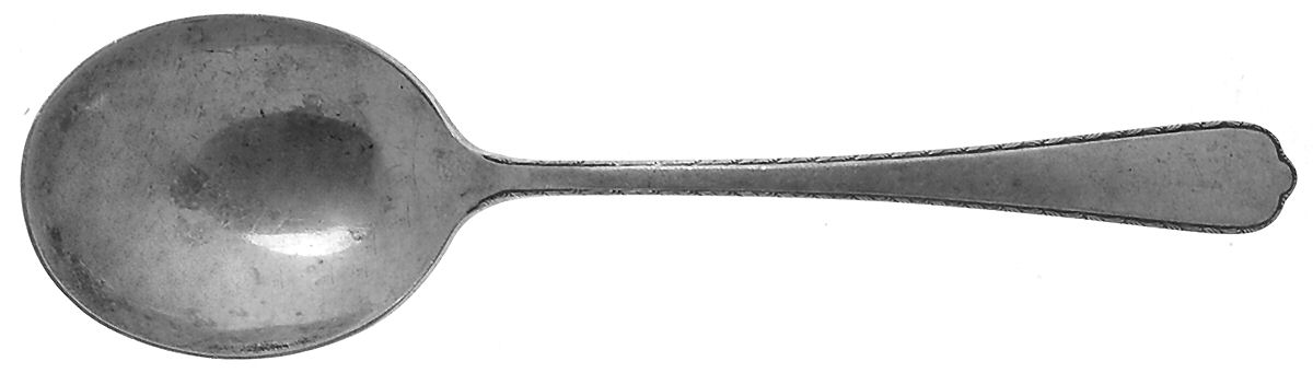 WEB17 (Sterling) Round Bowl Soup Spoon (Cream Soup) by Web Silver-1