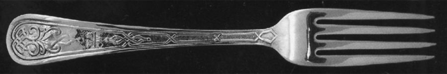 ABC (Silverplate) Youth Fork by Wallace Silver-1