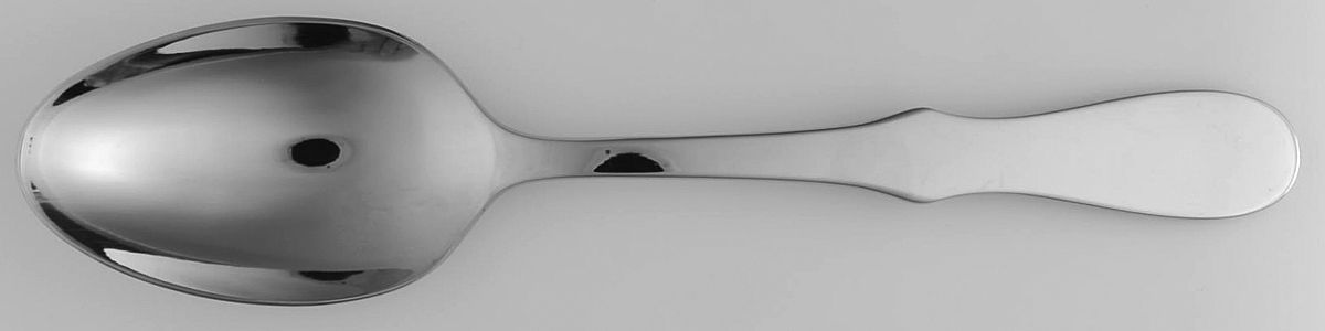 Vera Silhouette (Stainless) Tablespoon (Serving Spoon) by Wedgwood Silver-1
