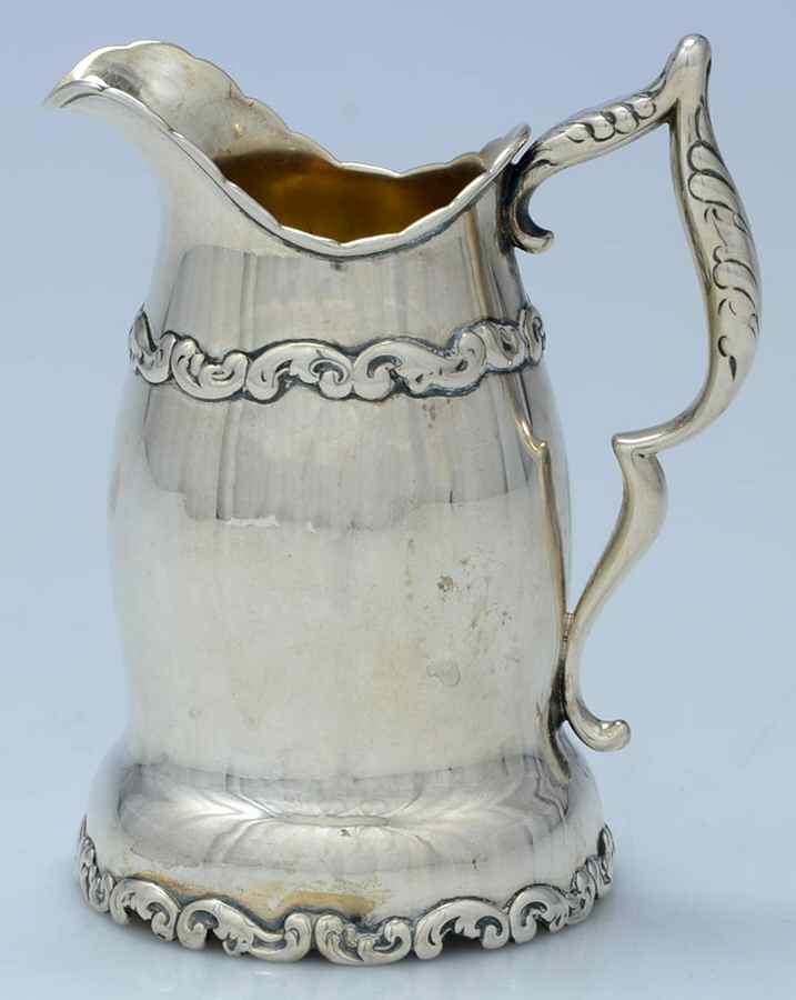 Louis XV (Sterling, 1891, Hollowware) Mini Creamer by Whiting Manf Co-1