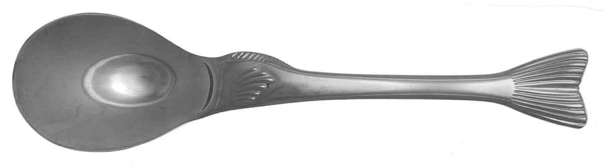 Pesce (Stainless) Round Bowl Soup Spoon (Cream Soup) by World Tableware-1