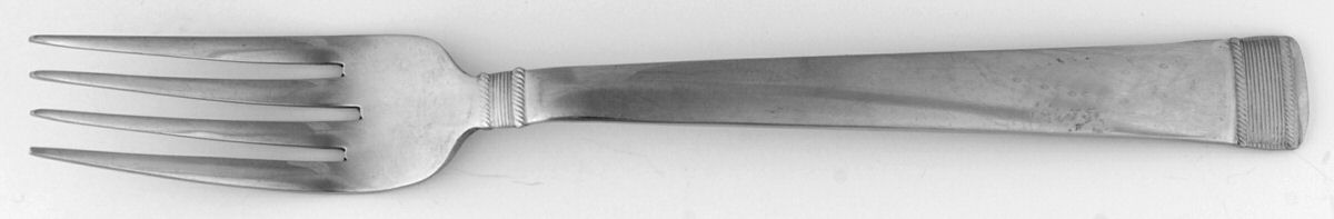 Coin Edge (Stainless) Fork by Wallace Silver-1