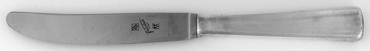 Meistersinger (Silverplate) Modern Hollow Knife by WMF Flatware-1